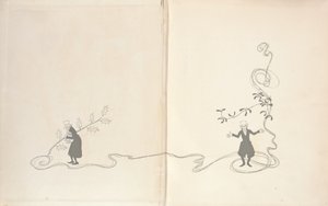 Voorschutbladen - Een Kerstlied, 1915 door Arthur Rackham